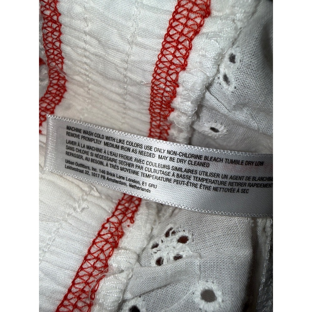 NWT Out From Under Jolie Ruffle Eyelet Lace Long Bloomer Size Large - Picture 12 of 13